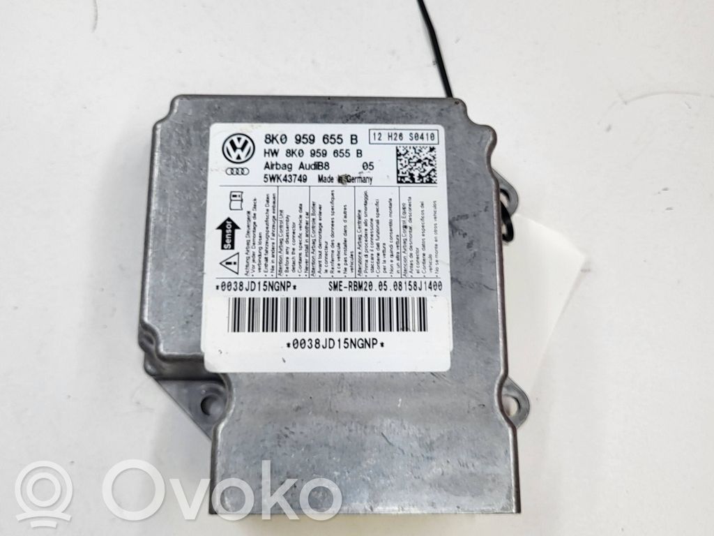 Audi A4 S4 B8 8K Unitate/modul de comandă airbaguri