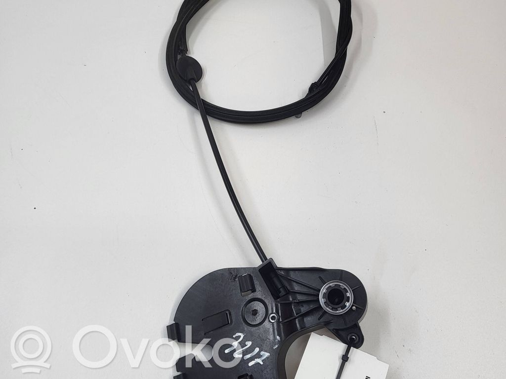 Audi A4 S4 B8 8K Système poignée, câble pour serrure de capot