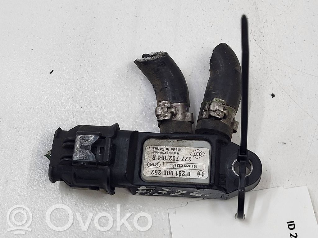 Czujnik ciśnienia spalin   0281006252,141022T0331F,227702184R,H8201238402