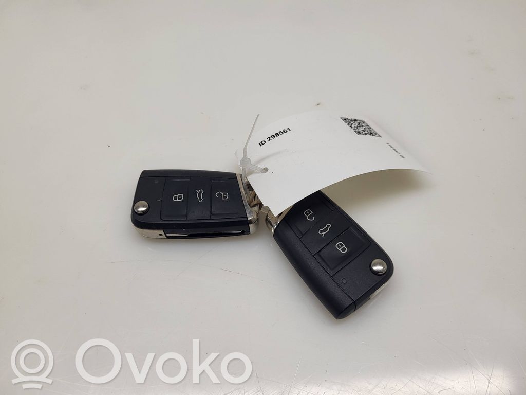 Volkswagen e-Golf Chiave/comando di accensione