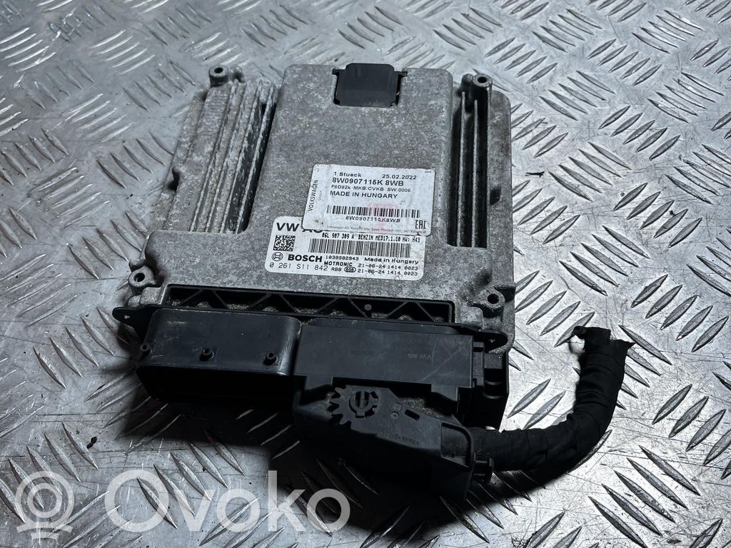 Engine control unit/module ECU   06L907309A,06L907309A