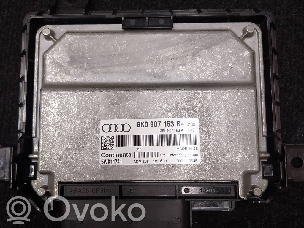 Audi A4 S4 B8 8K Transfer box differential control unit 