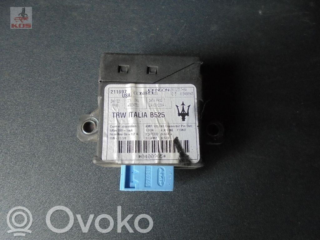 Maserati Quattroporte Power steering control unit/module 