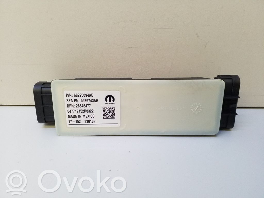 Chrysler Pacifica Unidad de control/módulo de la puerta corredera 