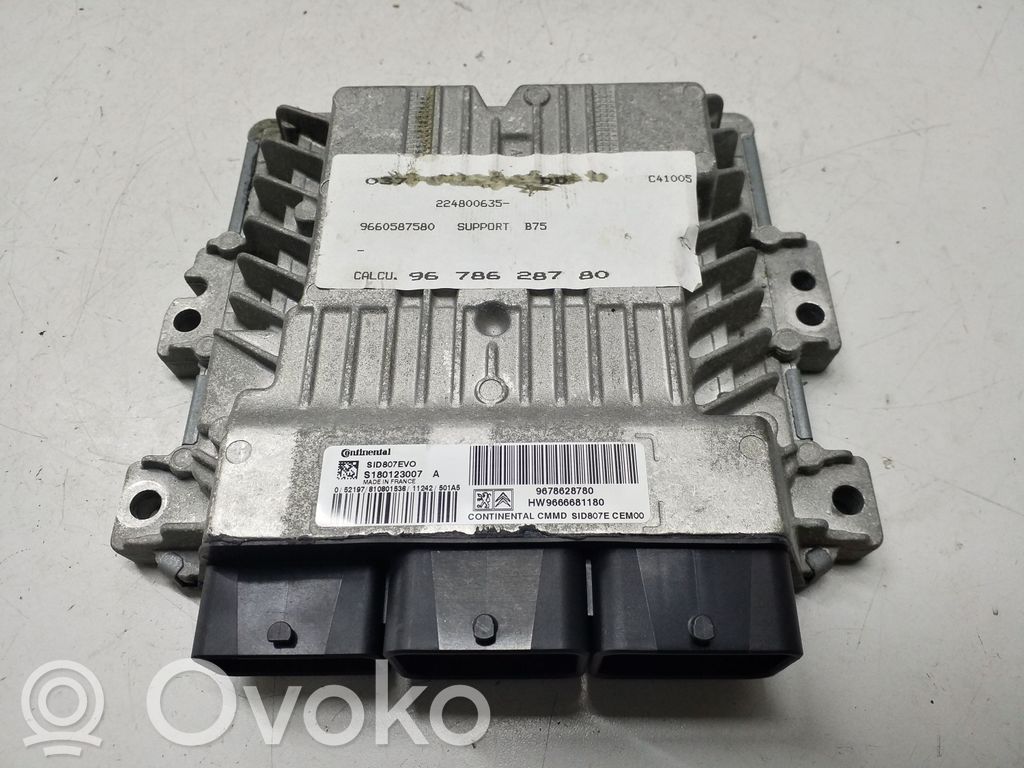 Citroen DS4 Engine control unit/module 
