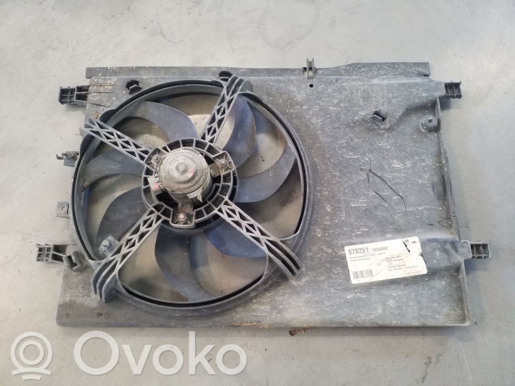 Opel Corsa D Диффузор 