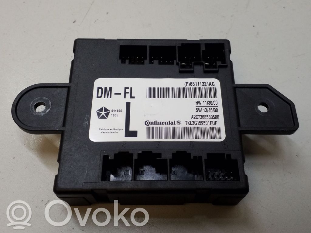 Chrysler 200 Unité de commande module de porte 