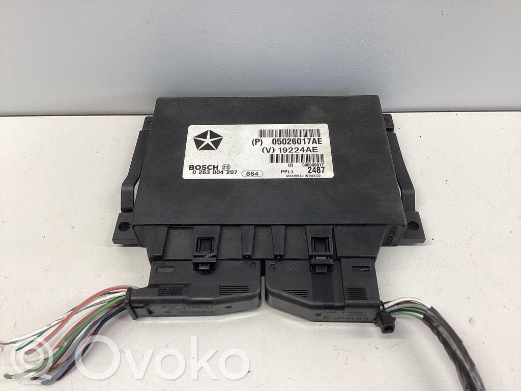 Gearbox control unit/module   05026017AE,P05026017AE