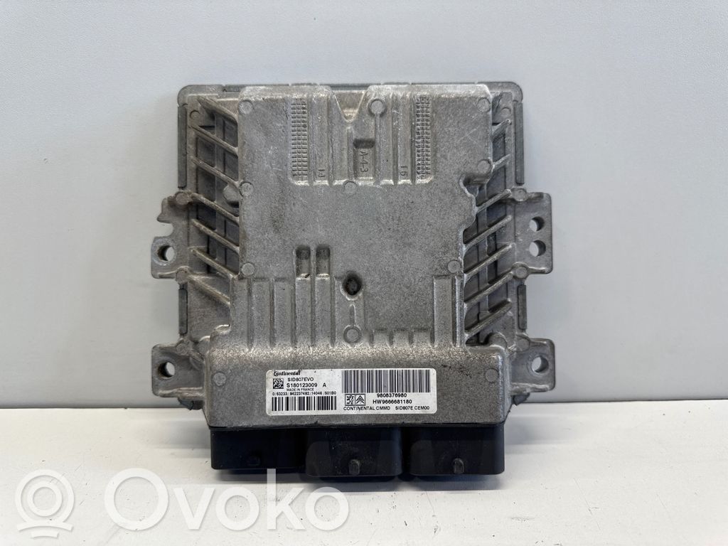 Engine control unit/module   9808376980,S180123009A