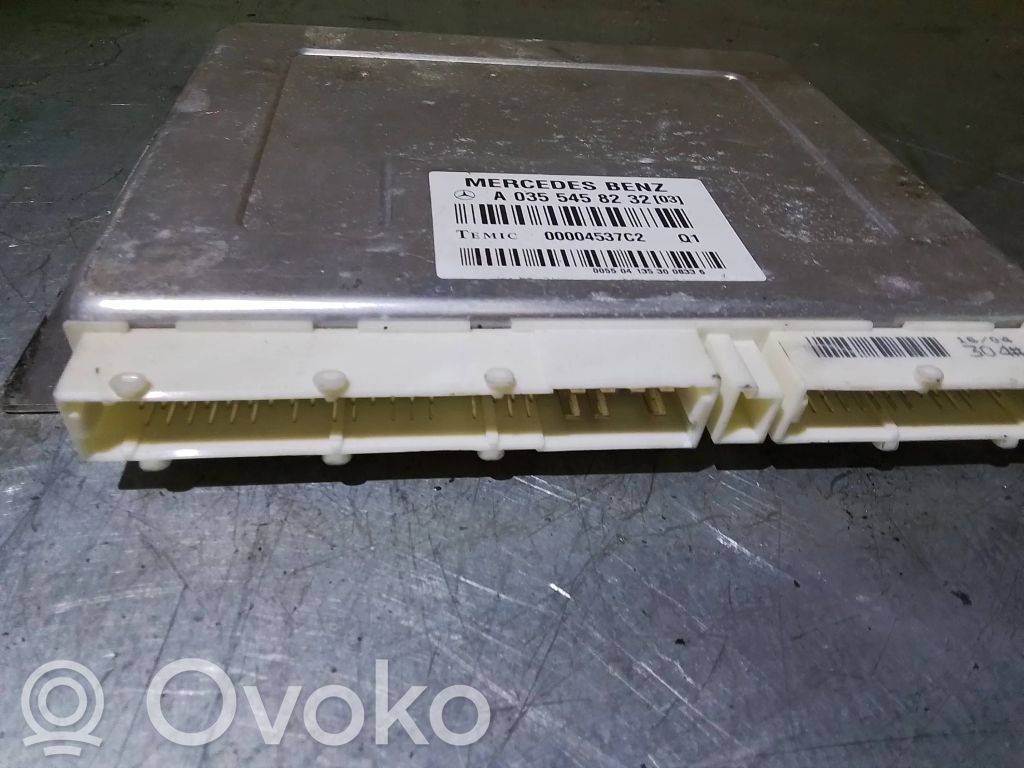 Suspension control unit/module   A0355458232,00004537C2