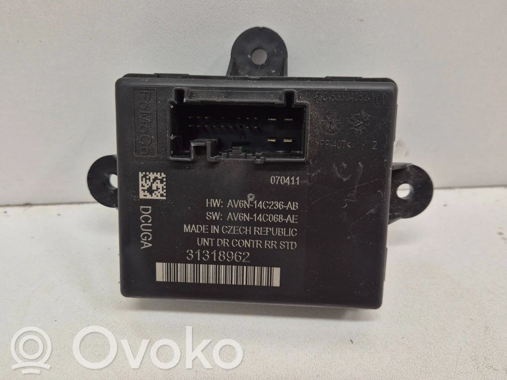 Door control unit/module   31318962,AV6N14C068AE,AV6N14C236AB