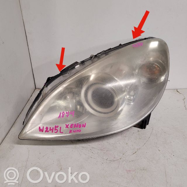 Mercedes-Benz B W245 Lampa przednia 