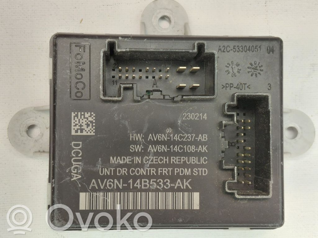 Door control unit/module   AV6N14B533AK