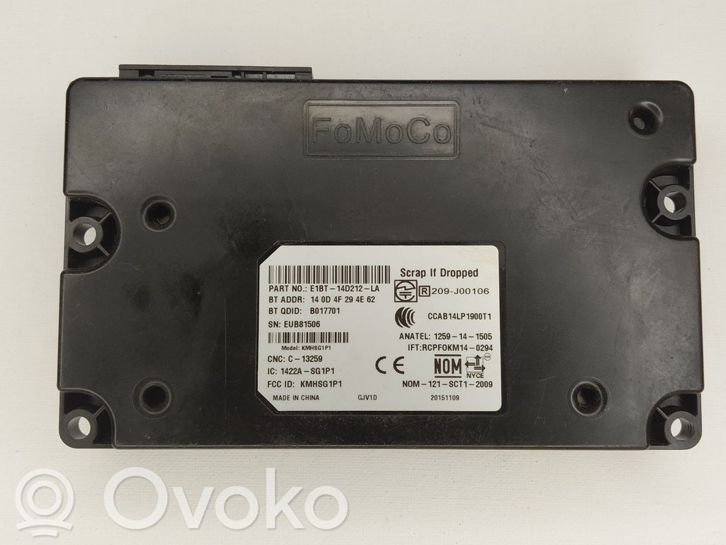 Ford Ecosport Central body control module 