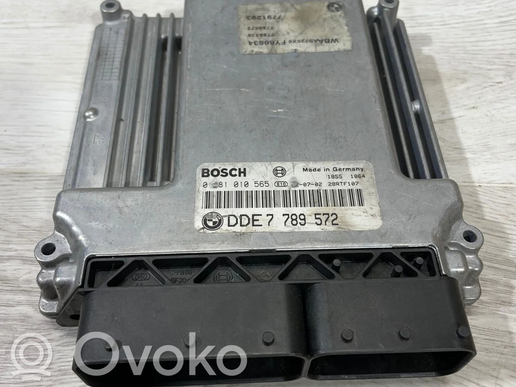 BMW 3 E46 Variklio valdymo blokas 