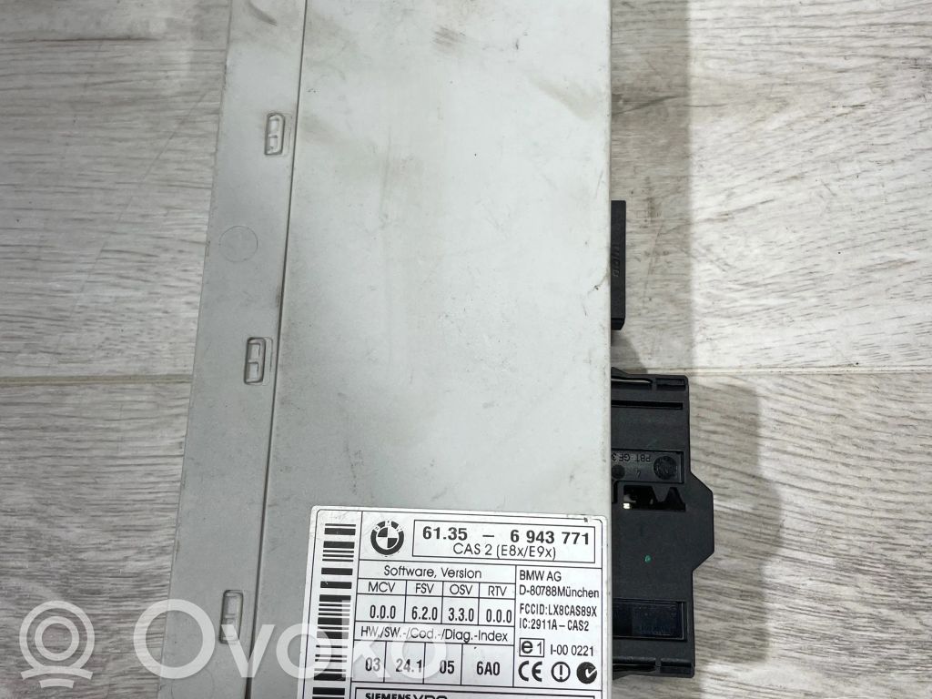 BMW 3 E90 E91 CAS valdymo blokas/ modulis 