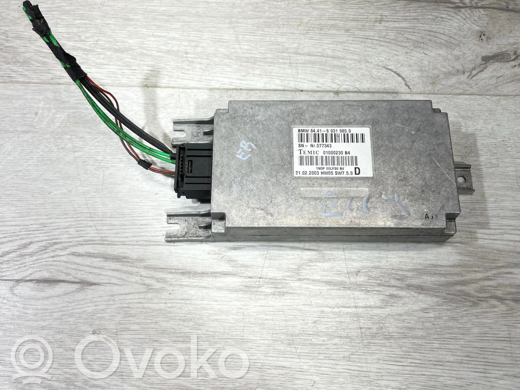 BMW 7 E65 E66 Autres unités de commande / modules 