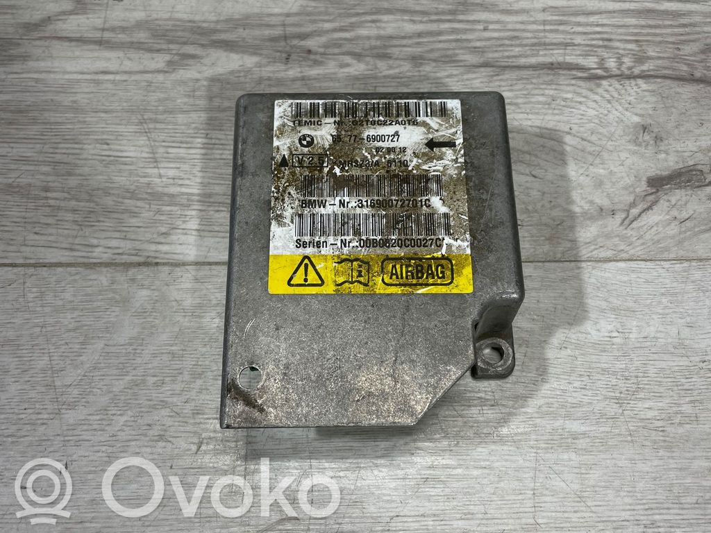 Sterownik / Moduł Airbag   65776900727,00B0820C0027C,G210C22A0T6,31690072701C,6900727