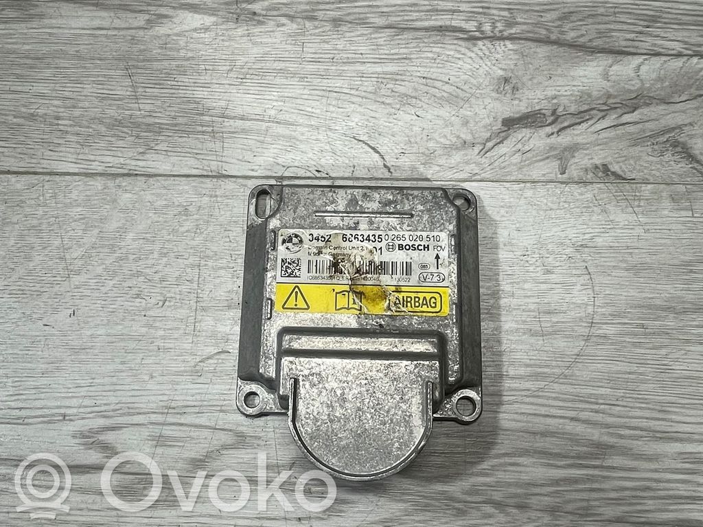 BMW 3 F30 F35 F31 Sterownik / Moduł Airbag 