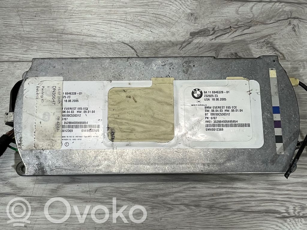 BMW 7 E65 E66 Bluetooth control unit module 