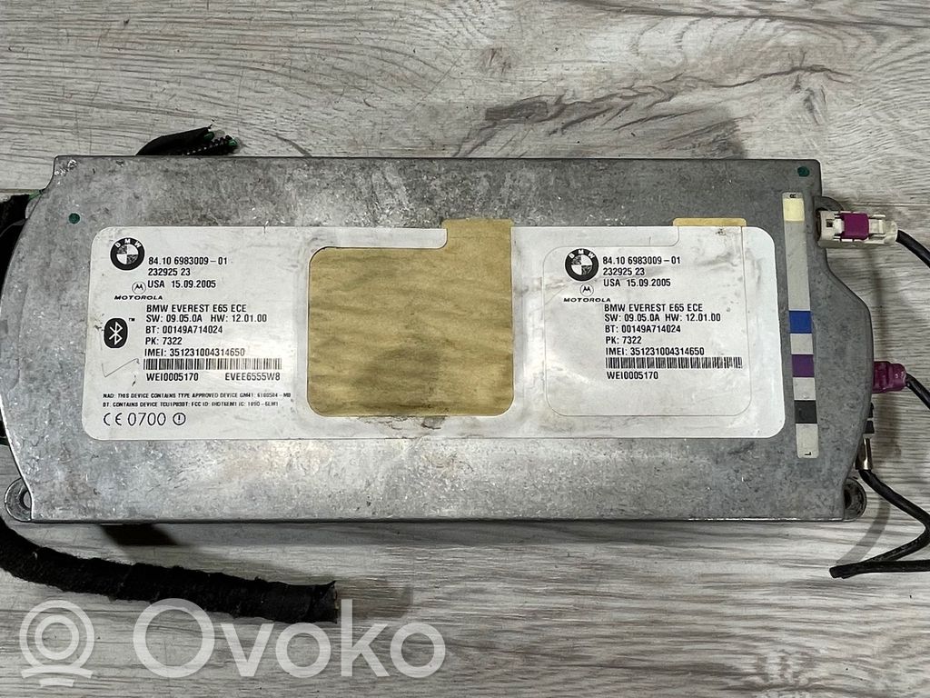 BMW 7 E65 E66 Bluetooth control unit module 