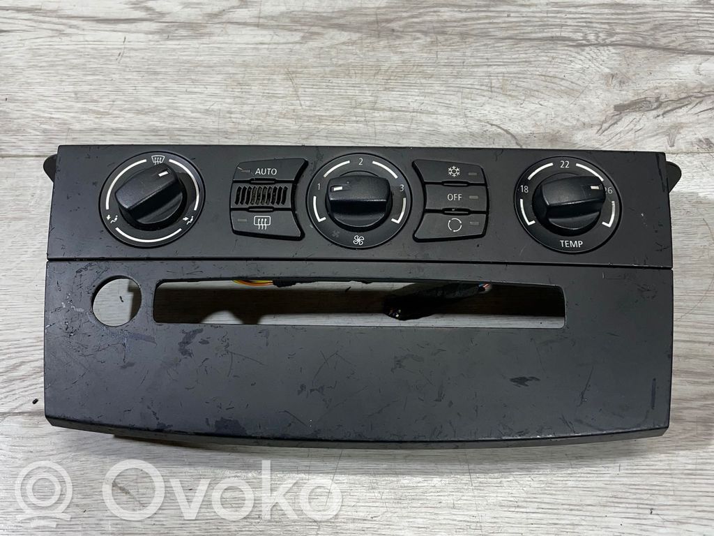 BMW 5 E60 E61 Climate control unit 