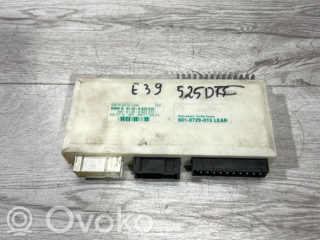BMW 5 E39 Module confort 
