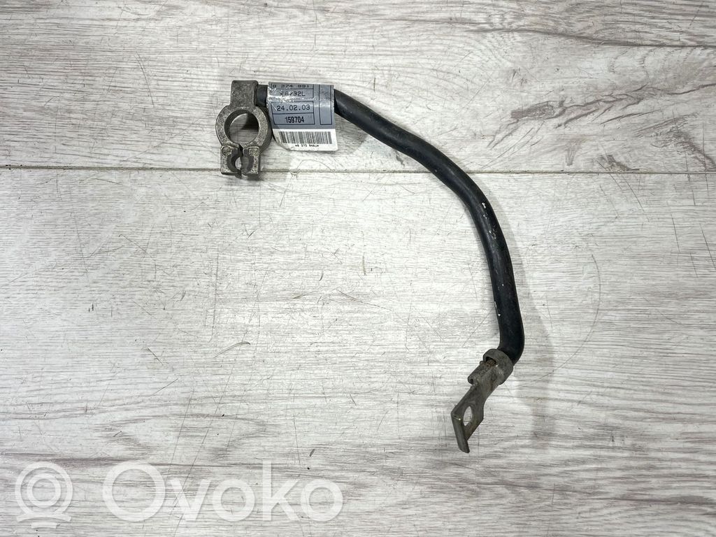 BMW Z4 E85 E86 Negative earth cable (battery) 