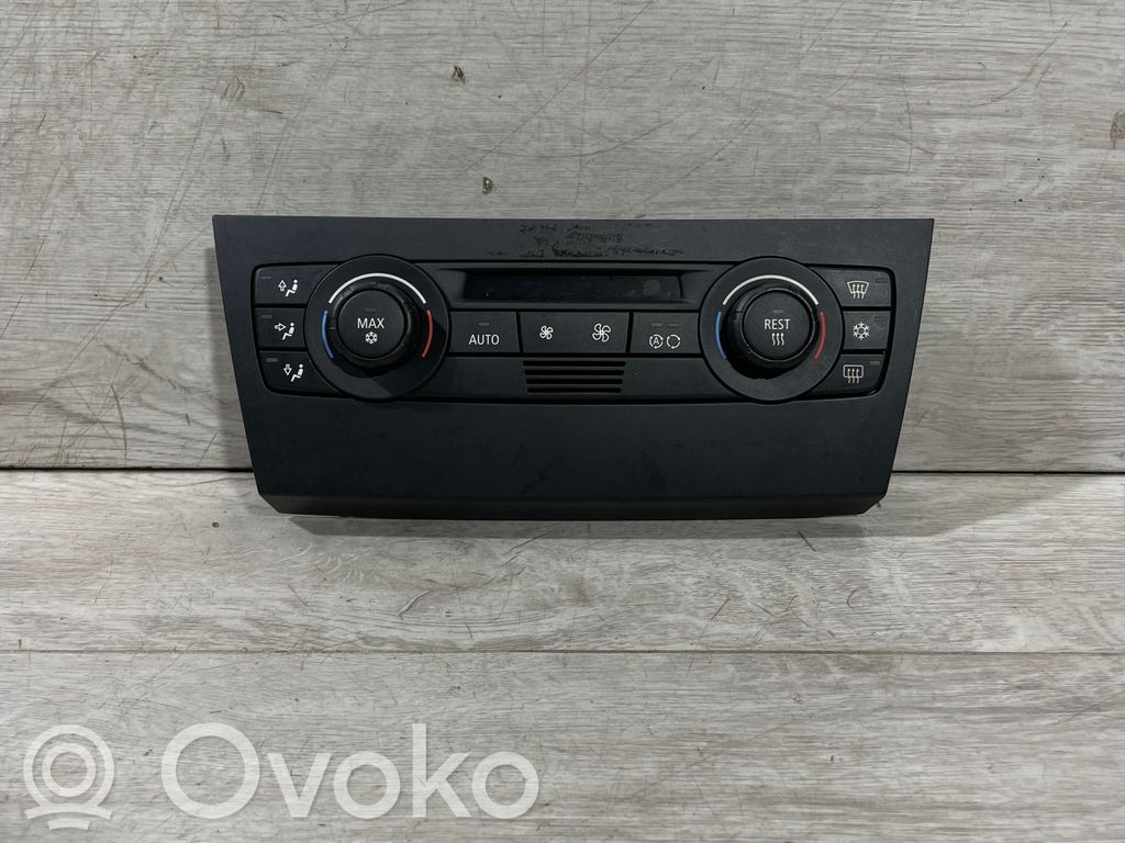 BMW 3 E90 E91 Gaisa kondicioniera / klimata kontroles / salona apsildes vadības bloks (salonā) 