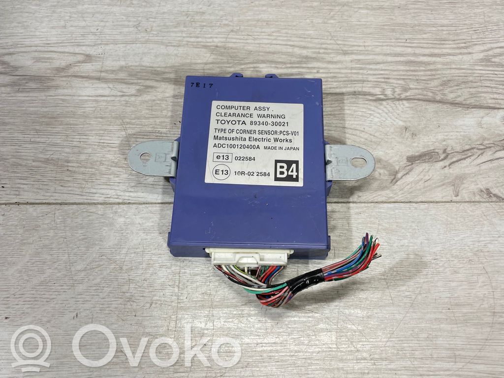 Lexus GS 300 350 430 450H Sterownik / Moduł parkowania PDC 