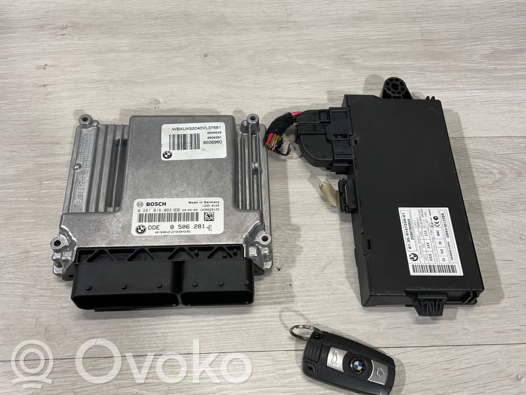 Engine ECU kit and lock set   8506281,0281016068,9147226