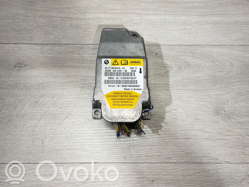 Module de contrôle airbag   6978374,3169783740,22043910