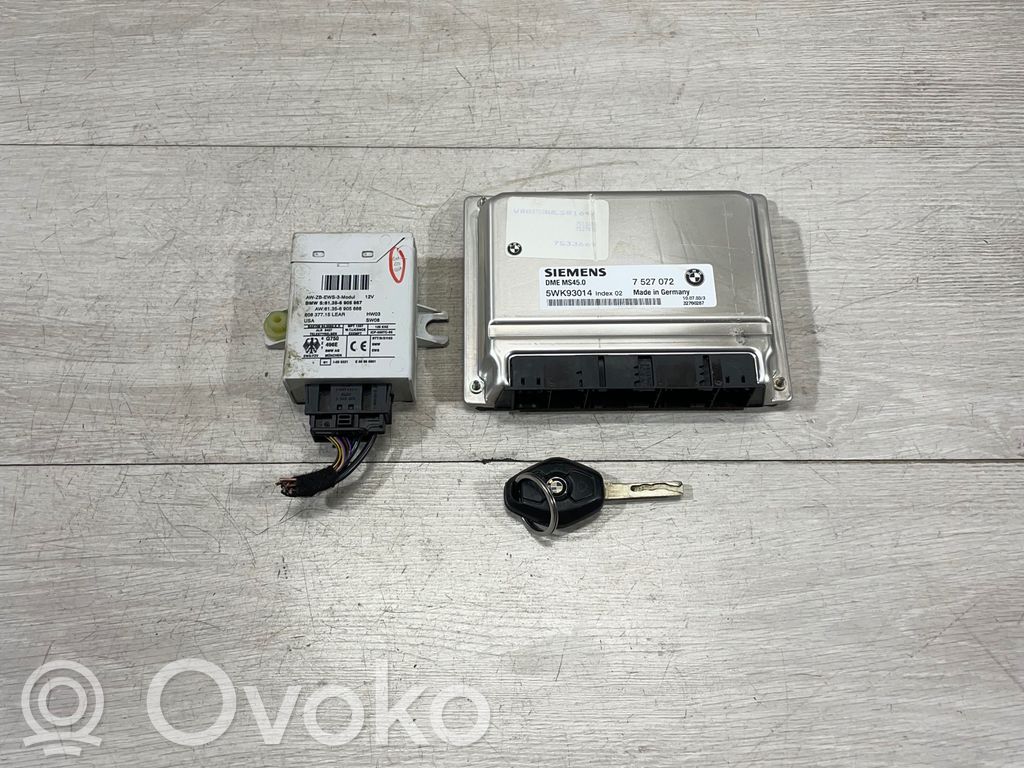 BMW Z4 E85 E86 Engine ECU kit and lock set 