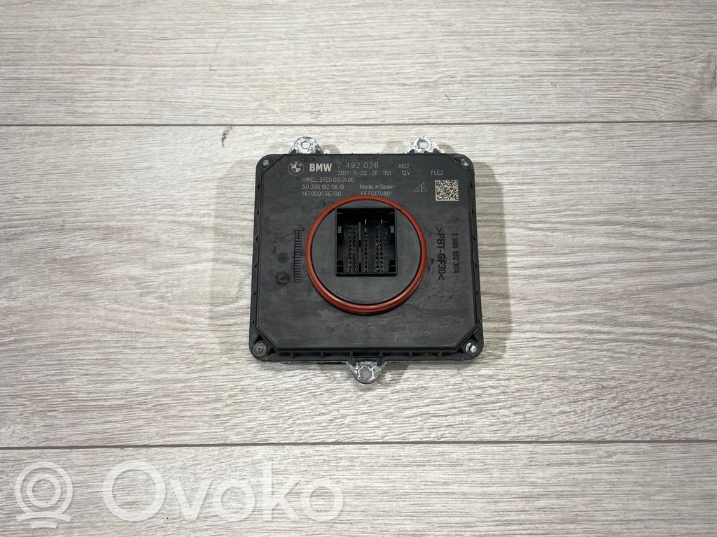 BMW 3 F30 F35 F31 Moduł sterujący statecznikiem LED 