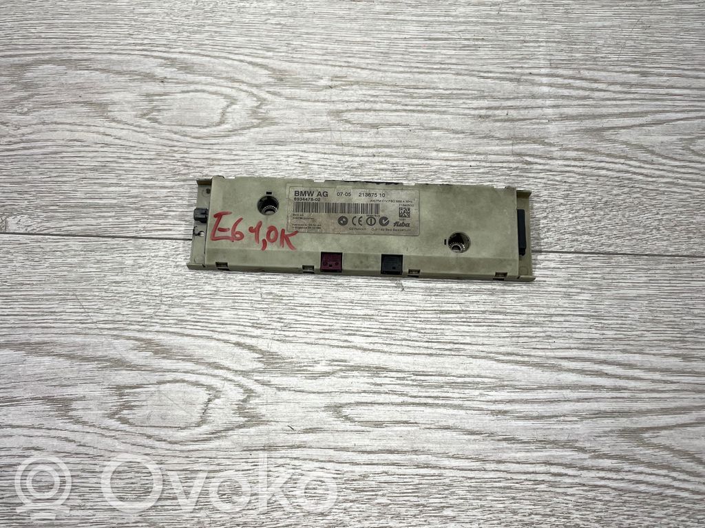 BMW 5 E60 E61 Antenas pastiprinātājs 