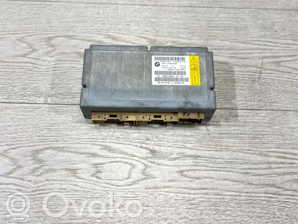 Module de contrôle airbag   6960383,532221891,65776960383