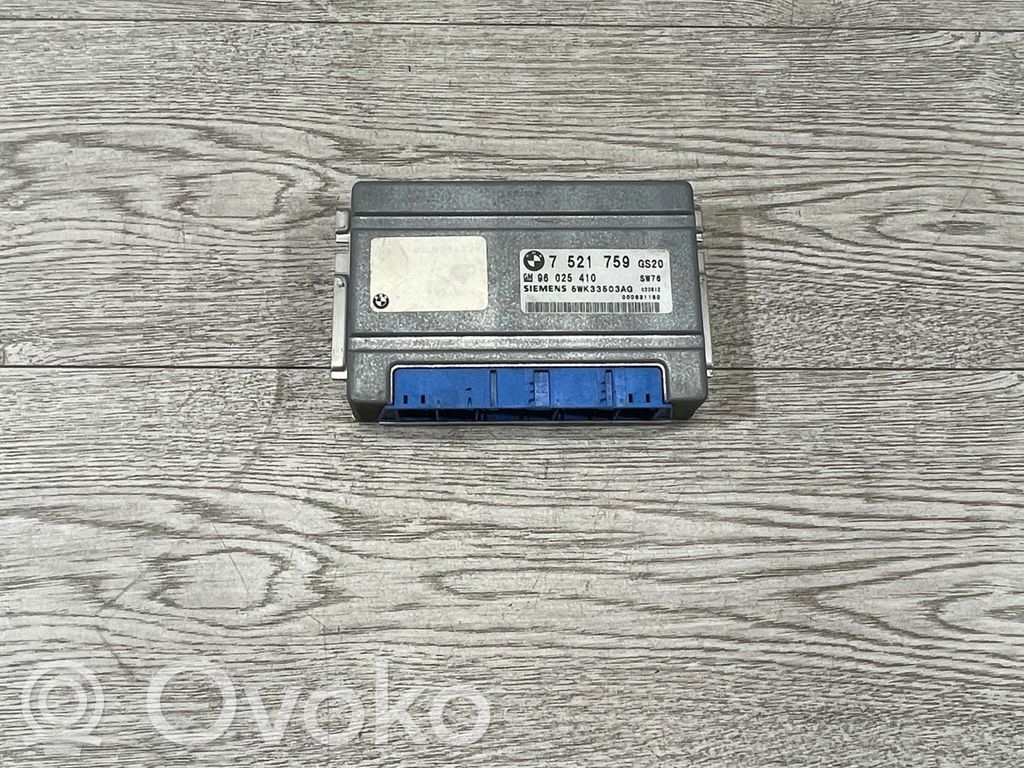 Gearbox control unit/module   7521759,5WK33503AG,96025410