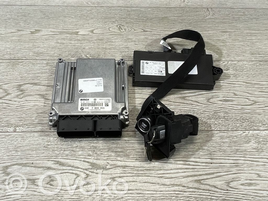 BMW X5 E70 Engine ECU kit and lock set 