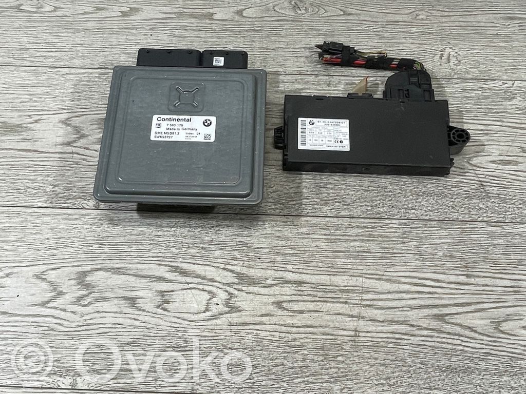 BMW 3 E90 E91 Kit cu ECU motor și set închidere uși 