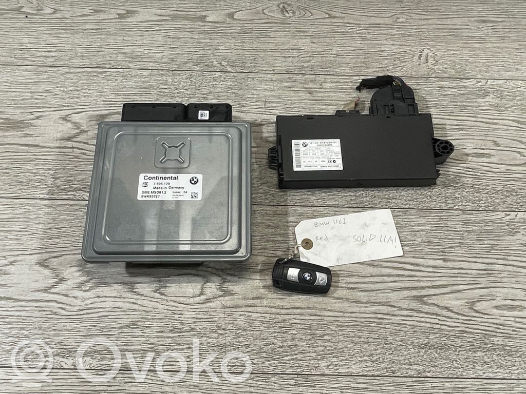 BMW 1 E81 E87 Kit cu ECU motor și set închidere uși 
