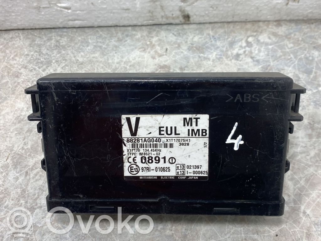 Subaru Impreza IV Autres unités de commande / modules 