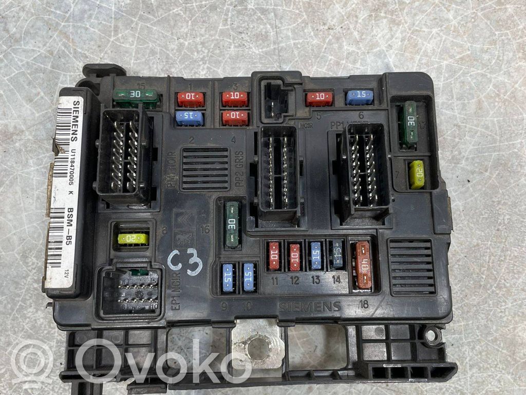 Citroen Berlingo Fuse module 