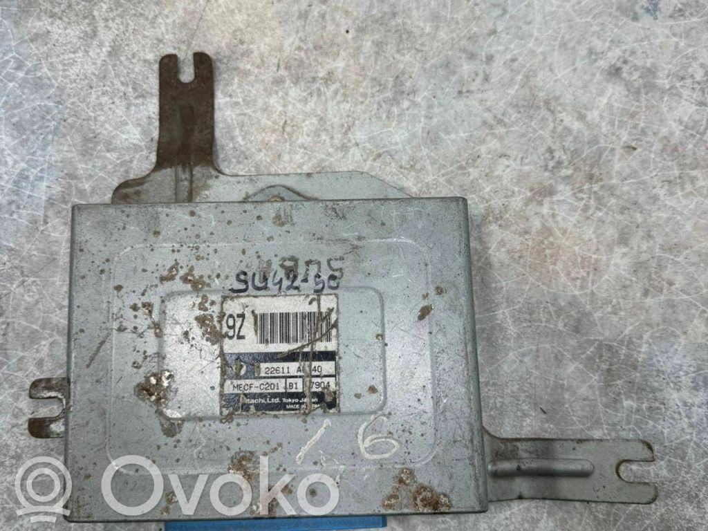 Engine control unit/module   22611AE040,MECFC201,S042350