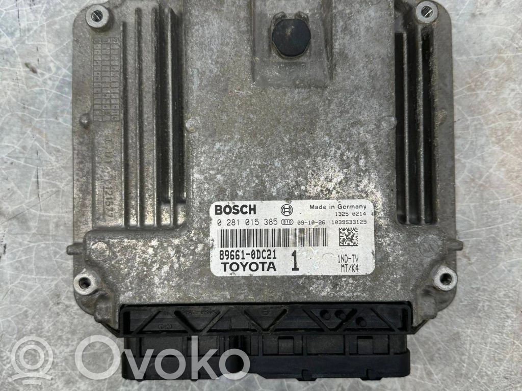 Engine control unit/module   896610DC21,1039S33129,0281015385