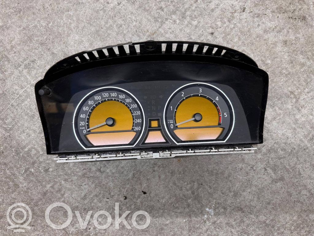 BMW 7 E65 E66 Speedometer (instrument cluster) 