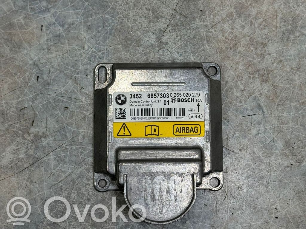 Sterownik / Moduł Airbag   6857303,6857317,34526857317