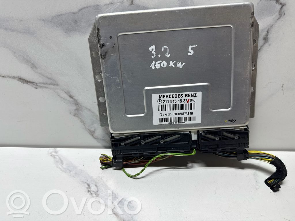 Mercedes-Benz E W211 Alte unități/module de control 