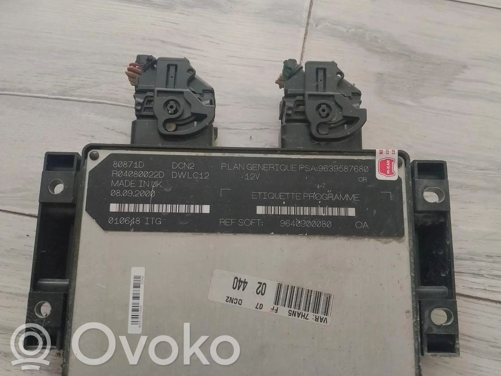 Peugeot 306 Unidad de control/módulo ECU del motor 
