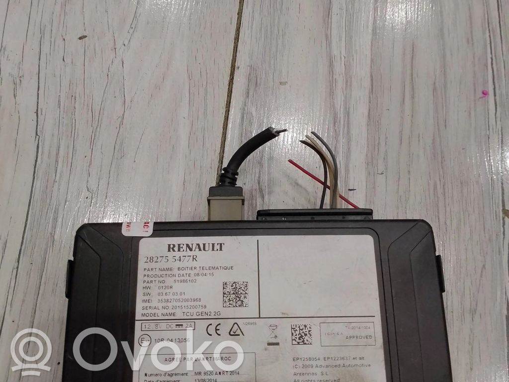 Opel Vivaro GPS navigation control unit/module 