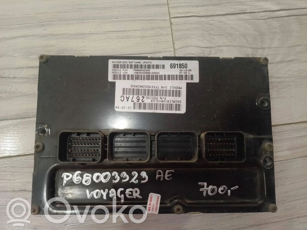 Engine control unit/module ECU   P68003323AE